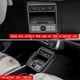 thumbnail image 2 of Center Console Gear Panel Cover Trim for Hyundai Carbon Fiber Pattern, 2 of 5