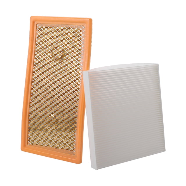 Conjunto de filtro de aire de cabina del motor Unique Bargains Combo Set Filtro Kit Elemento Limpiador No.04891694AA/5058693AA para Dodge Caliber 1.8L 2.0L 2.4L 2007-2009 1 juego