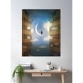 thumbnail image 2 of Goodnight Poster Wall Art, Modern Wall Decor, 8x12 UNFRAMED, 2 of 3