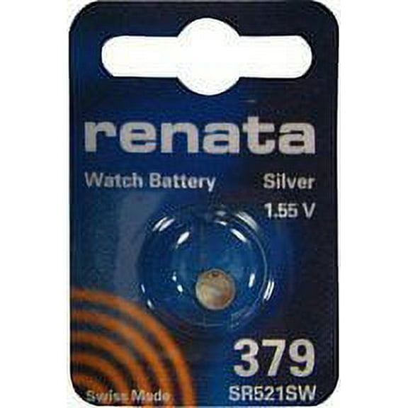 Silver Oxide Button-Cell Batt, 379
