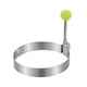 thumbnail image 2 of Anillos de acero inoxidable para huevos, moldes antiadherentes para panqueques con mangos resistentes al calor: anillos para cocinar huevos con formas para desayunos, tortillas, sándwiches y, 2 of 5