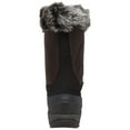 thumbnail image 2 of WINTER TECS Womens Brown Waterproof Treaded Nylon Round Toe Block Heel Lace-Up Snow Boots 9 M, 2 of 3