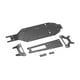 thumbnail image 3 of Kit de Chasis de Coche Teledirigido de Fibra de Carbono, Accesorios 1:10, Pieza de Repuesto para Hobby, Placa Base de Fibra de Carbono para Vehículos, 3 of 8