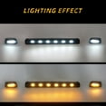 thumbnail image 3 of 3PCS LED pickup truck roof lights 2007-2013 for Chevrolet Smoky Amber 3500HD, 3 of 10
