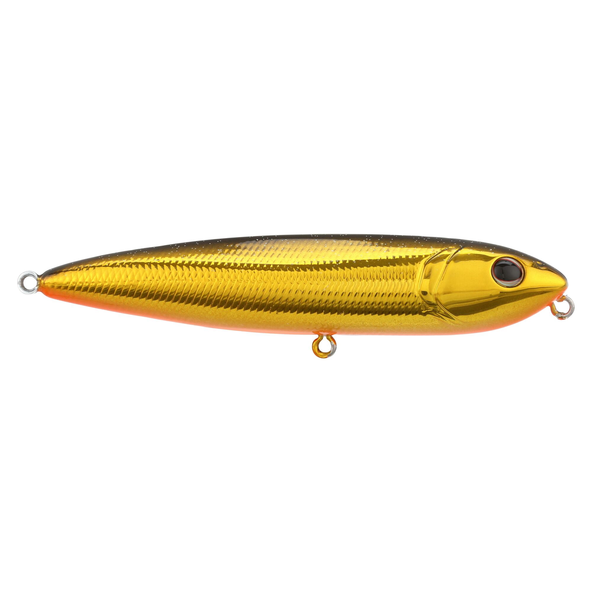 Berkley J-Walker 90 Saltwater, 3.5 in, Topwater Baits, Black Gold (1 Count)