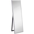 thumbnail image 1 of Hamilton Hills Polished Silver Full Length Mirror For Floor Full Body Standing, 1 of 7