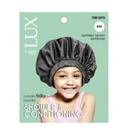 Qfitt Kid's Luxury Silky Satin Coated Shower & Conditioning Cap