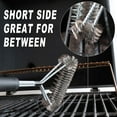 thumbnail image 4 of GRILLART Bristle Free and Wire Combined Grill Brush with 17" Handle, Safe and Efficient BBQ Cleaner, 4 of 5