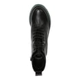 thumbnail image 3 of BAR III Womens Black 1-1/2" Platform Peliican Round Toe Block Heel Lace-Up Boots Shoes 9.5 M, 3 of 4