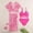 Hot Pink, variant on RTKFRFLM Girls Two Piece Bikini Swimsuit Floral Print, Stylish Tankini Swimwear Set for Big Kids Teens