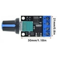 thumbnail image 4 of DC Current Auto Motor Speed Controller Knob Forward Control Switch Industrial Automation Low Voltage Adjustable Board Module, 4 of 7