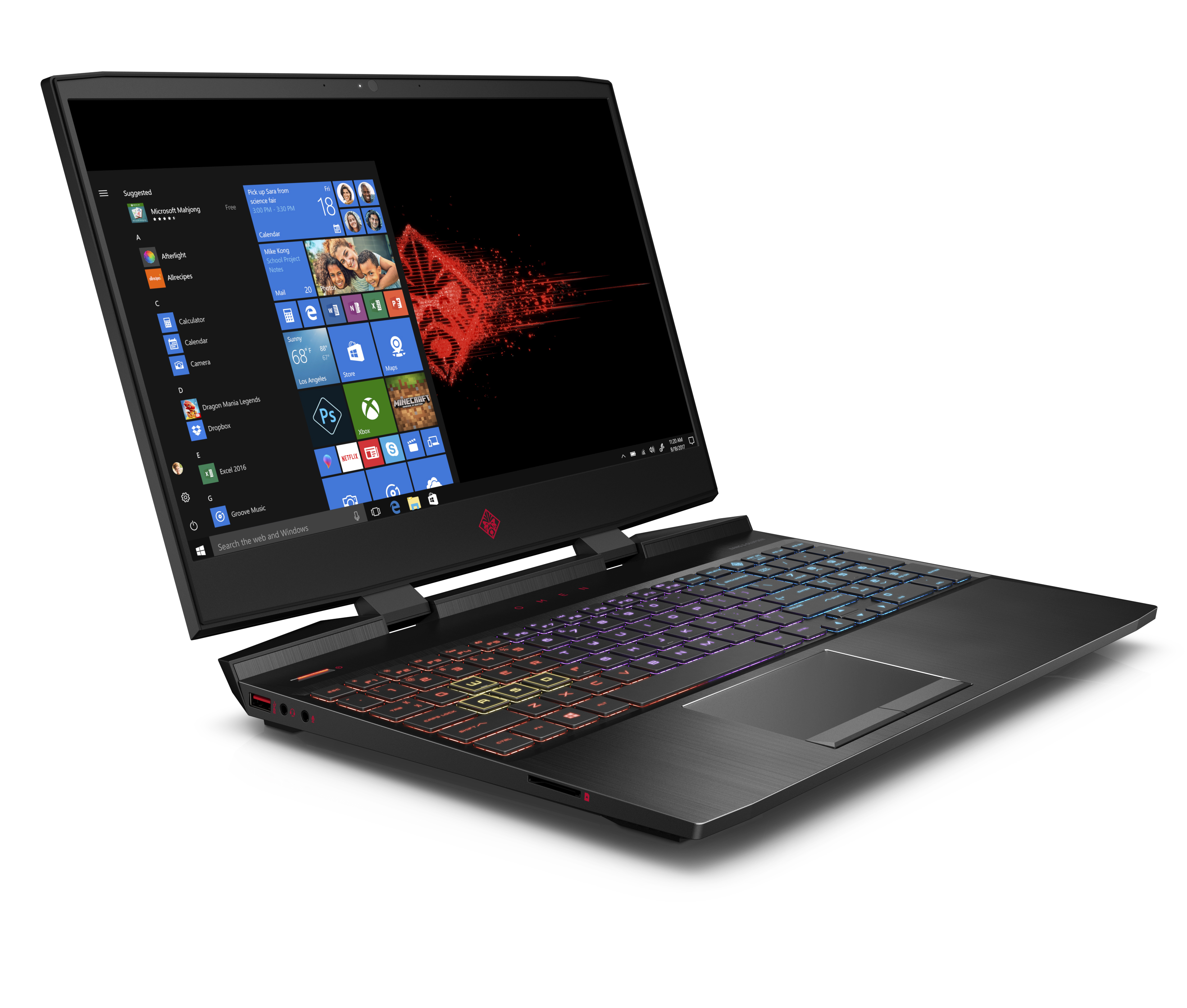 Omen by HP Gaming Laptop 15.6", Intel Core i7-9750H, NVIDIA GTX 1660Ti 6GB, 16GB RAM, 256GB SSD, Omen Headset and Mouse Included ($100 Value), 15-dc1088wm - image 2 of 9