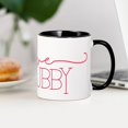thumbnail image 4 of CafePress - I Love My Hubby Mug - 11 oz Ceramic Mug - Novelty Coffee Tea Cup, 4 of 6