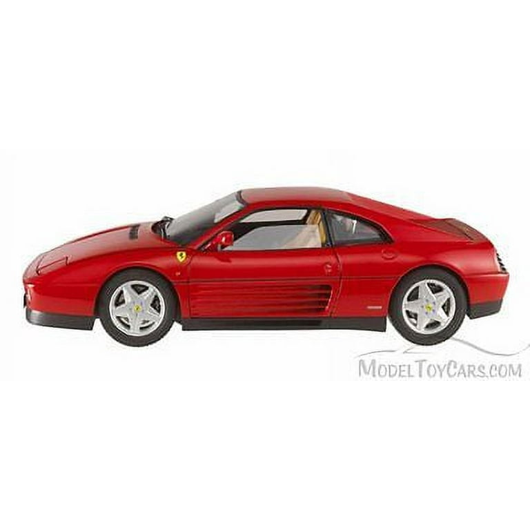 Hot wheels V7436 1 by 18 Scale Diecast 1989 Ferrari 348 TB Red Elite  Edition Model Car