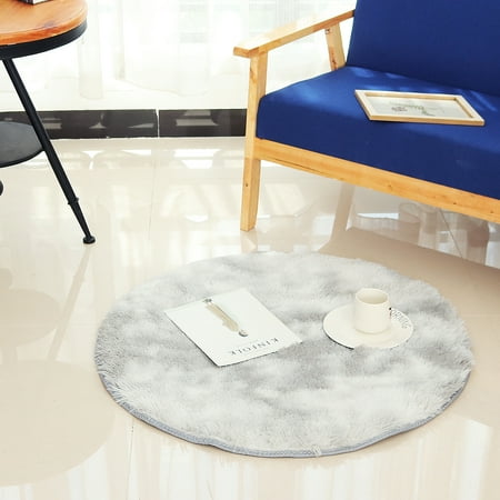 Grey Fuzzy Rug Soft Comfy Area Rugs for Bedroom Living Room Fluffy Shag Fur Carpet for Kids Nursery Plush Shaggy Rug Fuzzy Decorative Floor Rugs Contemporary Large Accent Rug ()