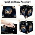 thumbnail image 4 of Leo Constellation Foldable Toy Box with Handle, 10.8"x10.5"x10.6", Large Capacity Storage Bins, Storage Cubes, Storage Baskets, 4 of 6