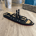 thumbnail image 5 of USS Cairo Ironclad Model Ship - 10-Inch Civil War Replica - Union Navy Warship - Historical Naval Decor, Military History Gift & Collectible Nautical Display, 5 of 6