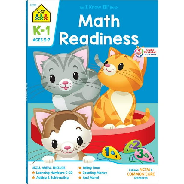 Deluxe Edition 64Page Math Readiness K1 Deluxe Edition Workbook