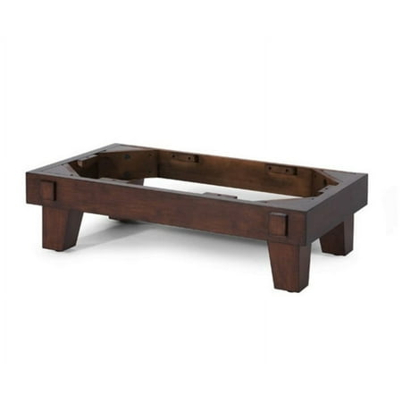 Ryvyr L-Bambu-36-10 Bambu 36" X 22" Wood Vanity Base - Dark Bamboo