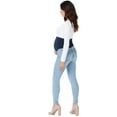 thumbnail image 5 of Sofia Jeans by Sofia Vergara Rosa Curvy Ankle Full Band Maternity Jeans, Sizes S-XXL, 5 of 6