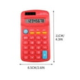 thumbnail image 3 of OEFNTAC Calculator Basic Standard Calculators Desktop Calculator for School Mini Digital Calculator with 8-Digit LCD Display Smart Lightweight Calculator Pocket Size for Home School, 3 of 3