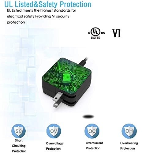 Cargador de CA de 65 W Superer para Asus X550L X550LA X550Z X550ZA X550C X550CA X550J X550JX X550JK