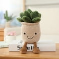 thumbnail image 5 of 3PCS 23cm Maceta Rellena Almohada De Peluche Decoración, Juguete Suave Y Esponjoso Plantas Suculentas Amigo Almohada, Multicolor, 5 of 5