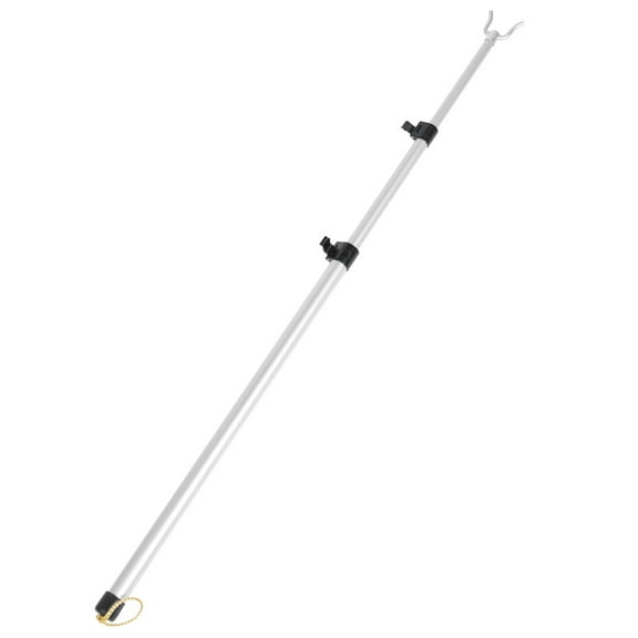 Raindrops Retractable Aluminium Clothesline Pole for Indoor Outdoor