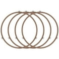 thumbnail image 1 of 4Pack Microwave Roller Ring Microwave Oven Turntable Ring Plate Tray Support Ring for Glass Plate Tray Supporting, 1 of 7