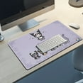 thumbnail image 6 of Kuromi And My Melody Desk Mat, Large Desk Pad Large Mouse Pad Desk Accessories Desk Pad Mat for Office Computer Keyboard Laptop Mouse Desk Pads, 6 of 7