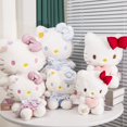 thumbnail image 2 of Muñeco de peluche de gato Sanria KT vestido Kawaii de alta calidad, regalo de cumpleaños para niños, decoración Adorable para el hogar, 2 of 3