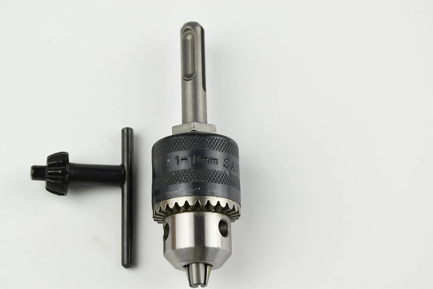 CHANCS 3/8-24UNF 1.5mm-10mm Drill Chucks Key SDS Electric Hammer Round Shank Drill Bits for Electric Impact Corded Cordless Drill