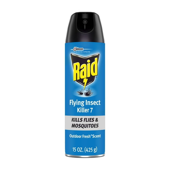 Raid Flying Insect Insecticide Spray, 15 fl oz, 5 Count