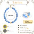 thumbnail image 2 of Tarien Colorful Chunky Beaded Necklace for Women Trendy Summer Jewelry | Statement Big Large Resin Bead Bubble Choker Necklaces Boho Charm Fashion Jewelry, 2 of 6