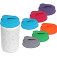 thumbnail image 1 of nipocaio 6 Pack Silicone Can Lids - Reusable Pop Can Lids for Standard Size Cans Soda, Silicone Can Tops, 1 of 5