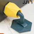 thumbnail image 4 of JJYY 1PC/2Pcs Silicone Door Stopper with Suction, Anti-Collision Cushion, Mute Buffer Door Block, Suction Type Door Holder for Preventing Slamming, Noise Reduction, Suitable for Bathroom, 4 of 10