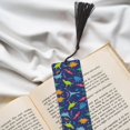thumbnail image 6 of Kdxio Dinosaurs Print Metal Tassel Bookmarks,Perfect Gift for Art Lovers and Bookworms Metal Bookmarks for Women, 6 of 8