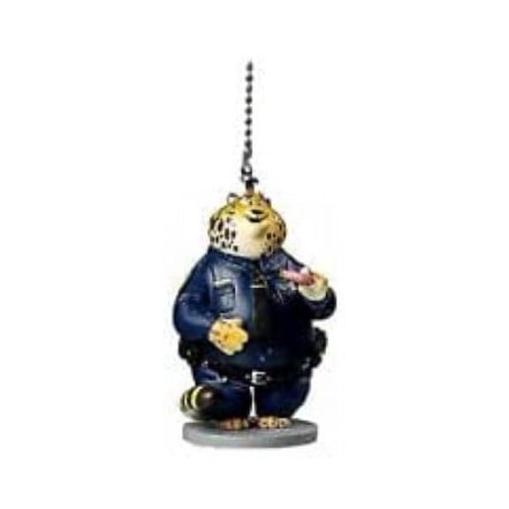 Zootopia Officer Clawhauser PVC Light Fan Light Pull Chain Figure 4” New