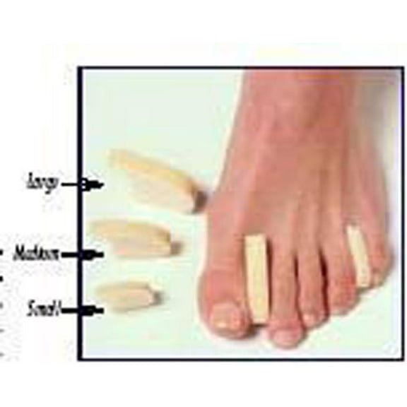 PediFix 3-Layer Toe Separators Large 12/Pack by PediFix