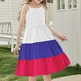 thumbnail image 5 of Efsteb Spaghetti Strap Dresses for Girls Summer Fashion Casual Sleeveless Dress Ruffle Tiered Beach Dresses (Purple,11 Years), 5 of 7