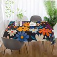 thumbnail image 5 of Yayeee Tablecloths for Rectangular Tables 60 x 108 inch Party Table Cover, Bright Colorful Flowers Pattern, 5 of 6