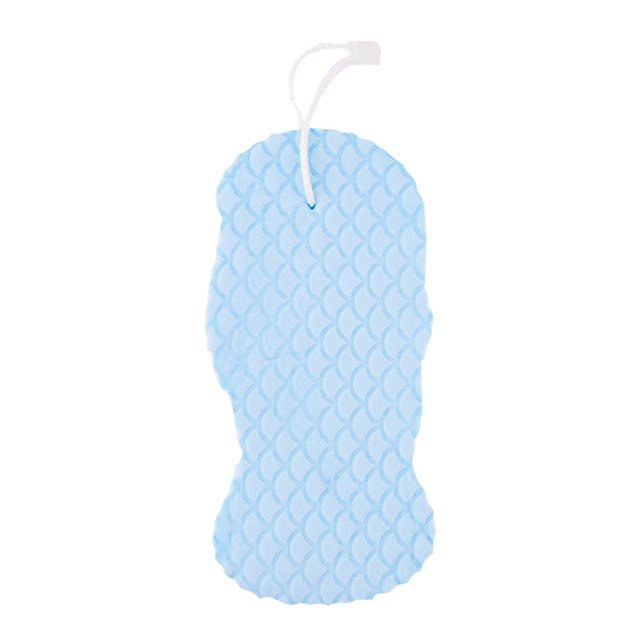 Cepillo De Ducha Cepillo De Ducha Esponja suave para bañoexfoliante corporalmasajeador de piel muertacepillo de limpieza (azul)