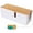 White, variant on Cable Management Box - 12x5x4.5 inches, Cable Cover & Wood Lid, Cord Organizer for Desk TV Computer USB Hub System to Cover and Hide & Power Strips & Cords