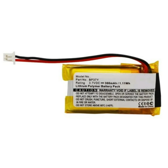 Batteries N Accessories BNA-WB-P1130 Dog Collar Battery - Li-Pol, 3.7V, 300 mAh, Ultra High Capacity Battery - Replacement for Dogtra BP37Y Battery