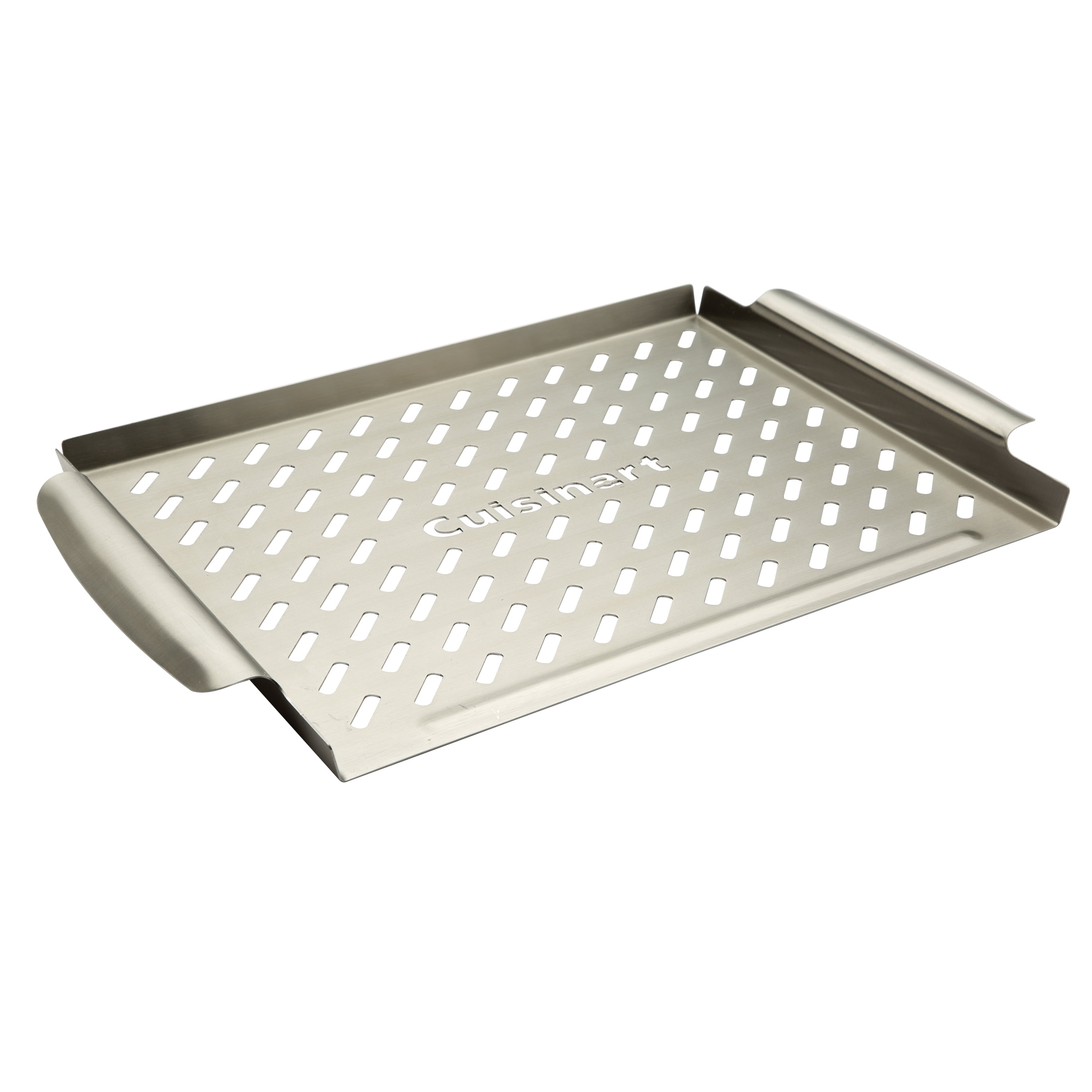 Cuisinart 11.5" X 15" Stainless Steel Grill Topper - With Raised Handles