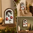 thumbnail image 6 of 2026 Christmas Indoor Decoration Vintage Christmas Wooden Framed Sign. Arched Frame Xmas Wall Art. Tabletop Hanging Purpose Decor For Holiday Indoor Home Party Ornament, 6 of 6