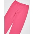 thumbnail image 3 of Hanes Pantalons de Jogging en Molleton ComfortSoft EcoSmart pour Filles, S, Amarante, 3 of 4