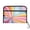 Colorful Rainbow Butterfly, variant on Accordion File Organizer with Zip Closure 13 Pockets Expanding File Folder Letter A4 Paper Document Organizer for Home Office Colorful Rainbow Butterfly