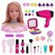 thumbnail image 1 of Juguetes para piscina, juguete para bebé, cabeza de muñeca para peinar, cabeza de muñeca para peinar el cabello, kit de peluquería de lujo para niñas, kit de peluquería de 24 ml para jugar a peinar el, 1 of 5