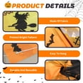 thumbnail image 4 of Youkk Scratch-proof Halloween Background Fine Stitching For Premium Look Polyester Door Banner Backdrop Stable Fixation 1Set, 4 of 6